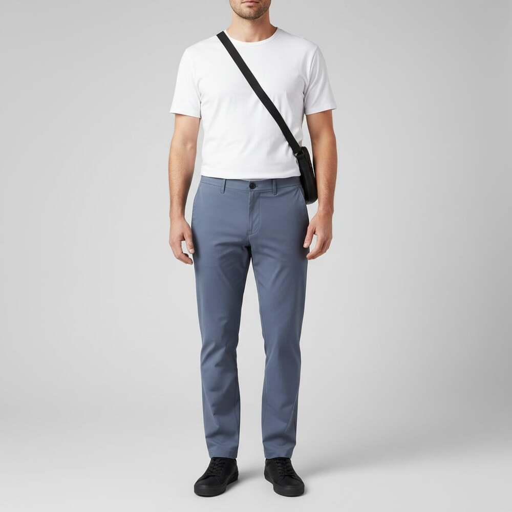 Public Rec Workday Performance Chino Pants Men 38 Fog Steel Blue NWOT